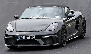 2024 Porsche 718 Boxster Spyder RS Has a Cayman GT4 RS Whiff