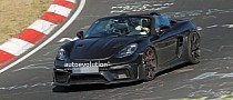 2024 Porsche 718 Boxster Spyder RS Hits the Nurburgring Topless
