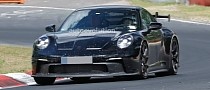 2024 Porsche 911 GT3 Facelift Spied for the First Time, Hits the Ring
