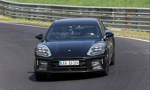 2024 Porsche Panamera Spied on the Nürburgring for the First Time