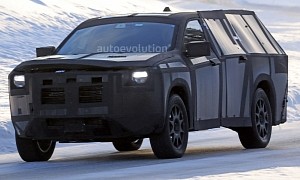 2024 Ram 1200 Spied During Winter Testing, Gets Benchmarked Against Fiat Toro