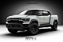 2024 Ram 1500 Electric Truck Informally Comes Forward to Reveal Its EV Goodies