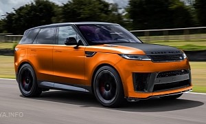 2024 Range Rover Sport SVR Imagined With a Cool BMW Heart and Ritzy Color Options