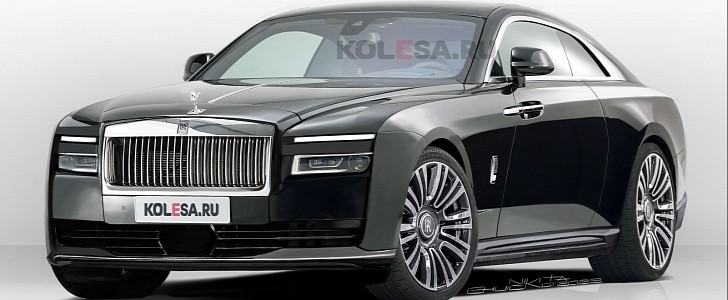 2024 Rolls-Royce Spectre rendering