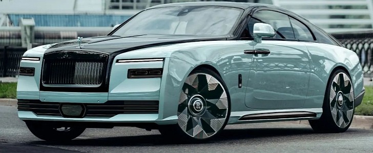 2024 Rolls-Royce Spectre EV rendering by ildar_project