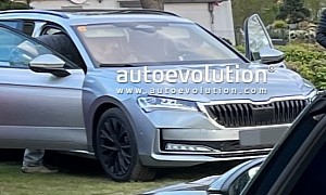 2024 Skoda Superb Spied Naked: All-New Mid-Size Car Shows Minimal Updates