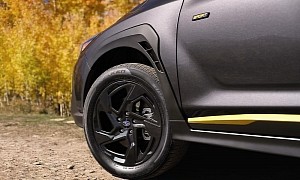 2024 Subaru Crosstrek for the U.S. Market Teased, Sport Grade Boasts Falken Ziex Tires
