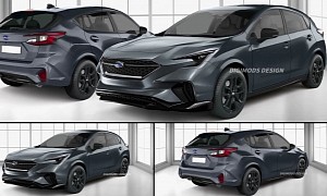 2024 Subaru Impreza Digitally Reimagined With Viziv Tourer Concept Styling Cues