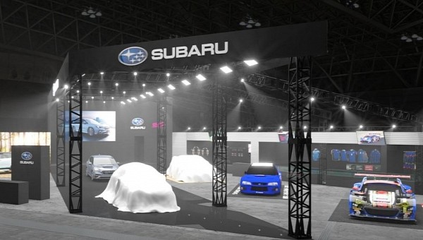 2023 Subaru line-up at Tokyo Auto Salon