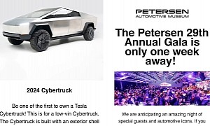 2024 Tesla Cybertruck To Be Auctioned Off at Petersen Gala, All Bets Are Off