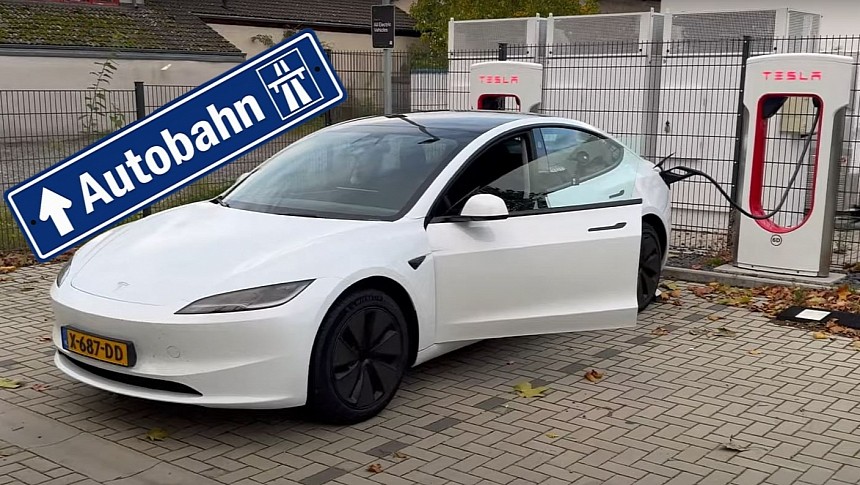 Tesla Model 3 'Highland' in Europe