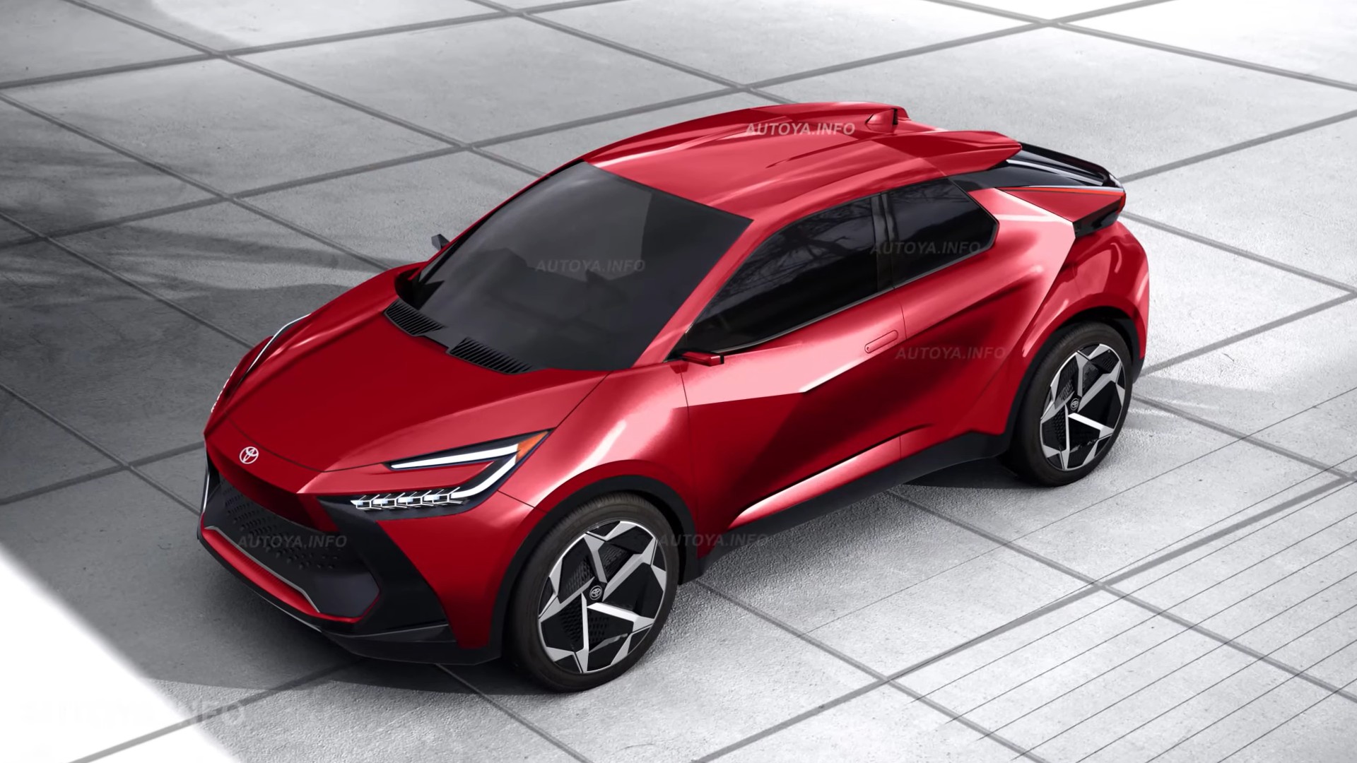 2024 Toyota C-HR Informally Revealed in CGI, Takes Cues From