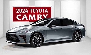 2024 Toyota Camry IX Informally Presents All the Colorful New Generation Goodies