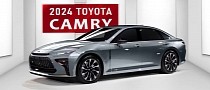 2024 Toyota Camry IX Informally Presents All the Colorful New Generation Goodies