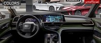 2024 Toyota Camry IX Digitally Presents Colorful and Tech-Savvy Interior