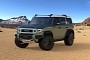 2024 Toyota FJ Cruiser Digitally Gives Jeeps and Broncos a Neo-Retro-Styled Fight