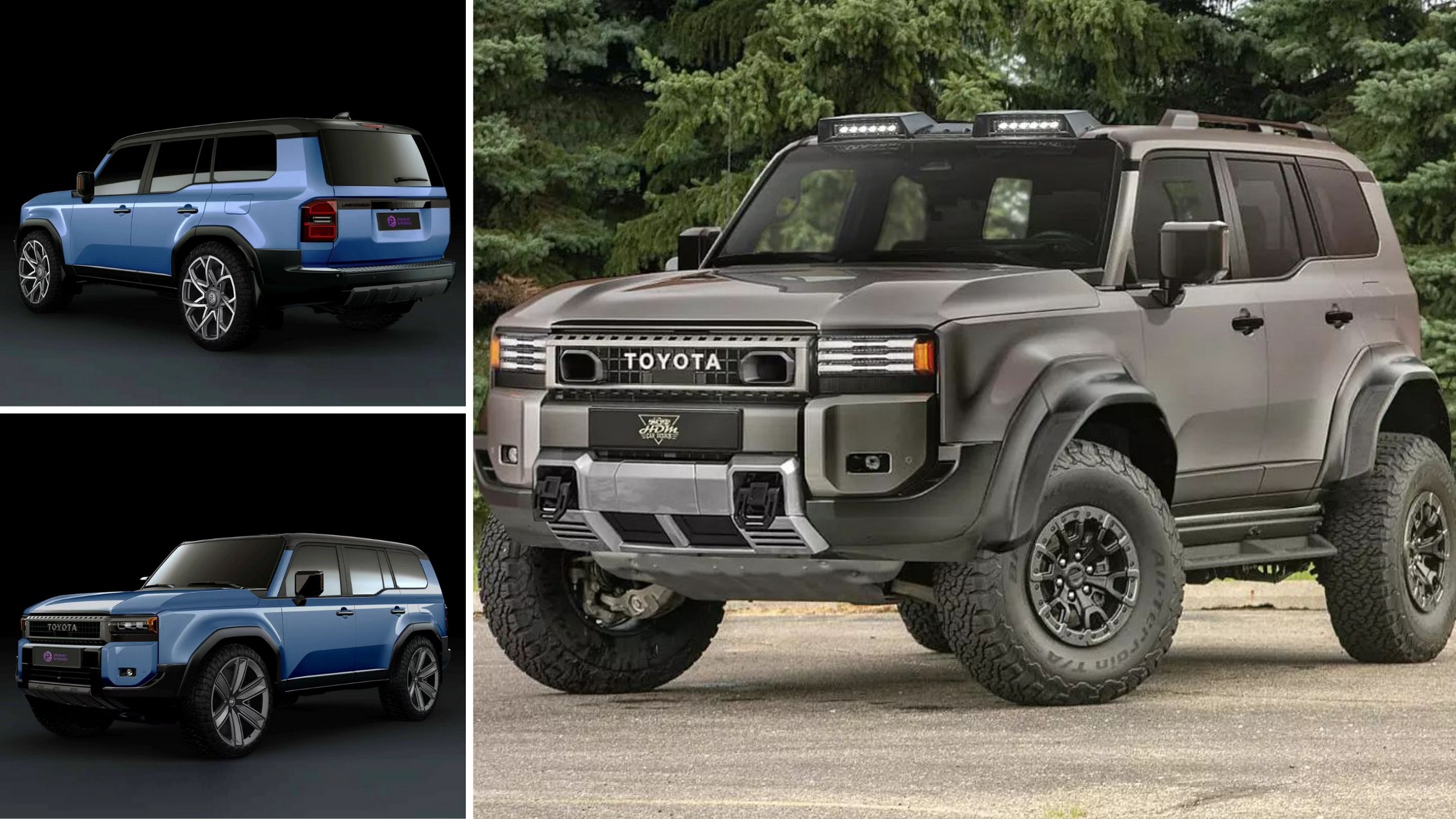 2024 Toyota Land Cruiser Easily Morphs Into a Mall Crawler or Extreme  Off-Roader - autoevolution