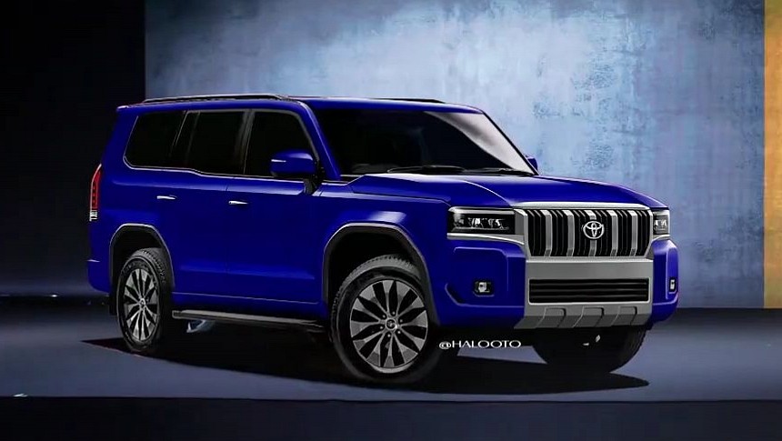 2024 Toyota Land Cruiser Prado Speculatively Rendered, May Be Called ...