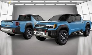 2024 Toyota Stout Light Truck Revival Feels CGI-Ready to Rock Ford Maverick's World