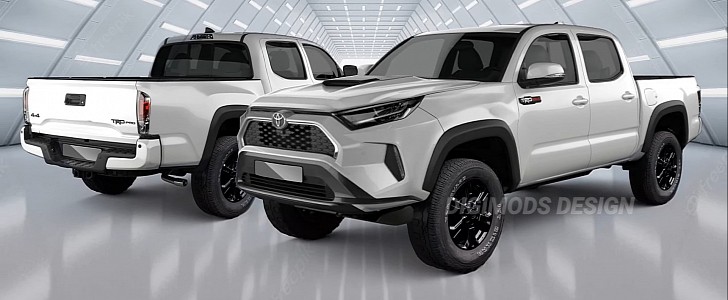 2024 Toyota Tacoma TRD Pro rendering by Digimods DESIGN 