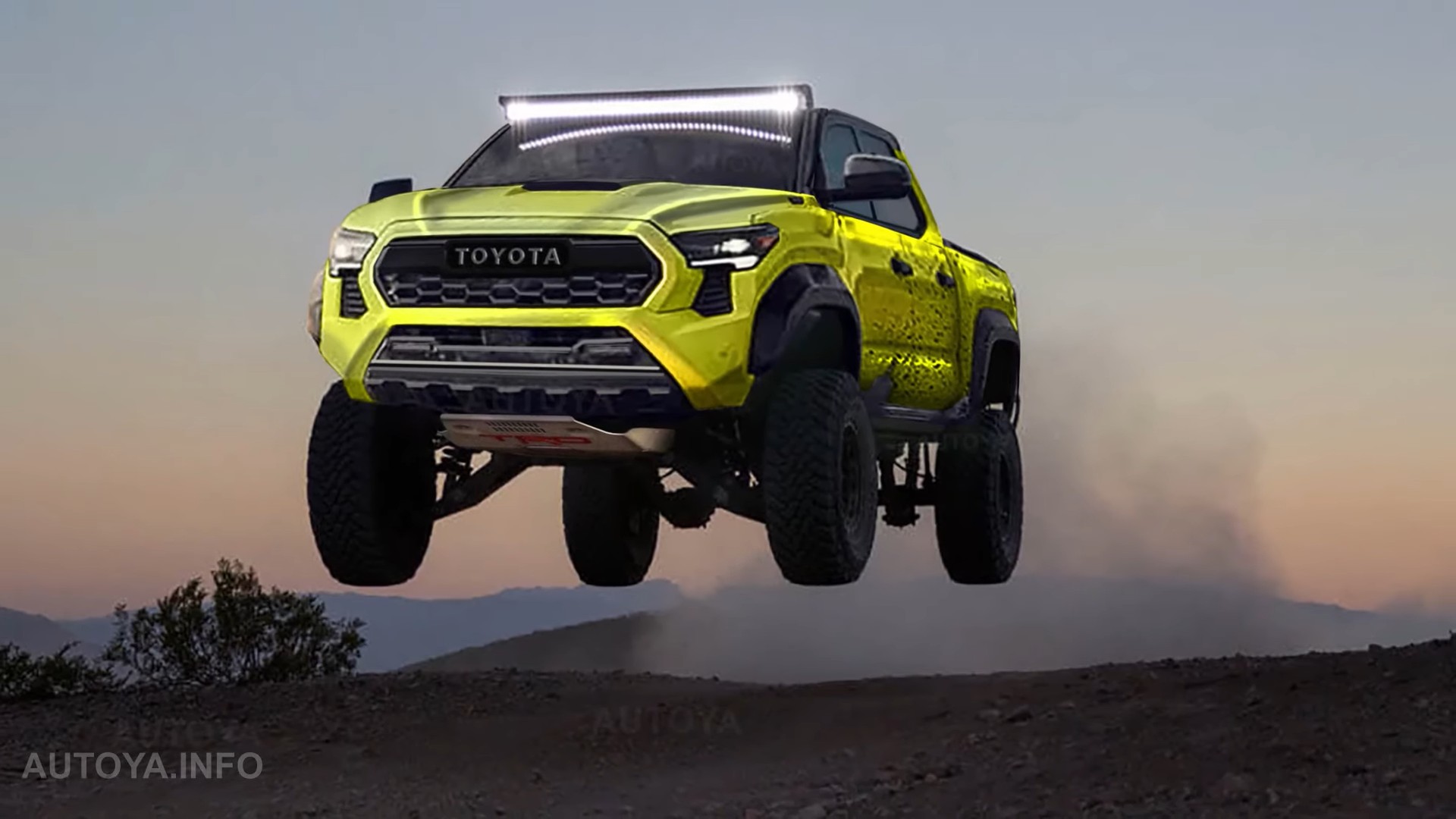 2024 Toyota TRD Pro Jumps Out of CGI Shadows Just Before Its