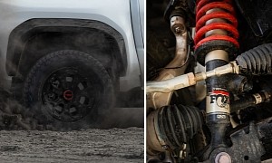 2024 Toyota Tacoma TRD Teaser Shows Rear Disc Brakes, Fox Shocks... and Some Rust?