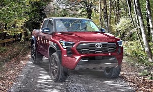 2024 Toyota Tacoma Unofficially Flaunts Colorful New Generation TRD Pro Looks