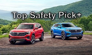 2024 Volkswagen Atlas and Atlas Cross Sport Secure Top Safety Pick+ Ratings From the IIHS