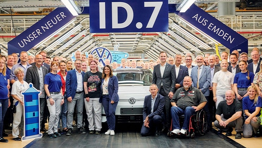 2024 Volkswagen ID.7 Starts Production in Emden
