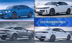 2024 Volkswagen Passat Sedan Rendering Is Merely Wishful Thinking