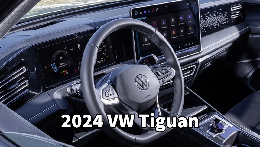 2024 Volkswagen Tiguan: the new cockpit
