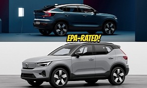 2024 Volvo C40 Recharge and XC40 Recharge Now More Efficient, Range Also Improved