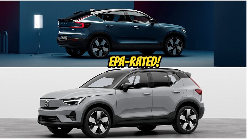 Volvo C40 Recharge and Volvo XC40 Recharge