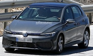 2024 VW Golf PHEV Hot Hatch Shows Modest Updates in New Spy Shots