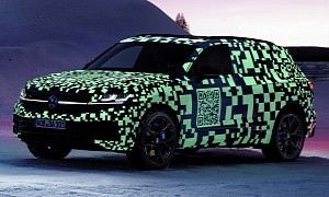 2024 VW Touareg Has a Backlit Rear Logo and 38,400 Micro LEDs in Its New Matrix Headlights