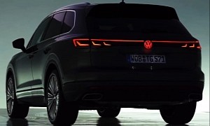 2024 VW Touareg Teased Ahead of May 24 Unveiling, Still Won't Apply for a US Visa