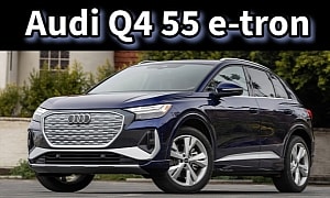2024.5 Audi Q4 50 e-tron Becomes the Q55, Offers Improved Performance and Better Range