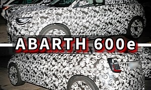 2025 Abarth 600e Spied, It's the Brand's Most Powerful Car Ever