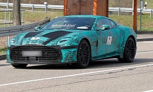 2025 Aston Martin DBS Superleggera Successor Sports Huge Grille, Might Be Called Vanquish