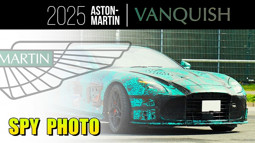 2025 Aston Martin Vanquish prototype