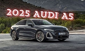 2025 Audi A5 Leaked Pics Reveal Evolutionary Design, A4 Replacement Features New Platform