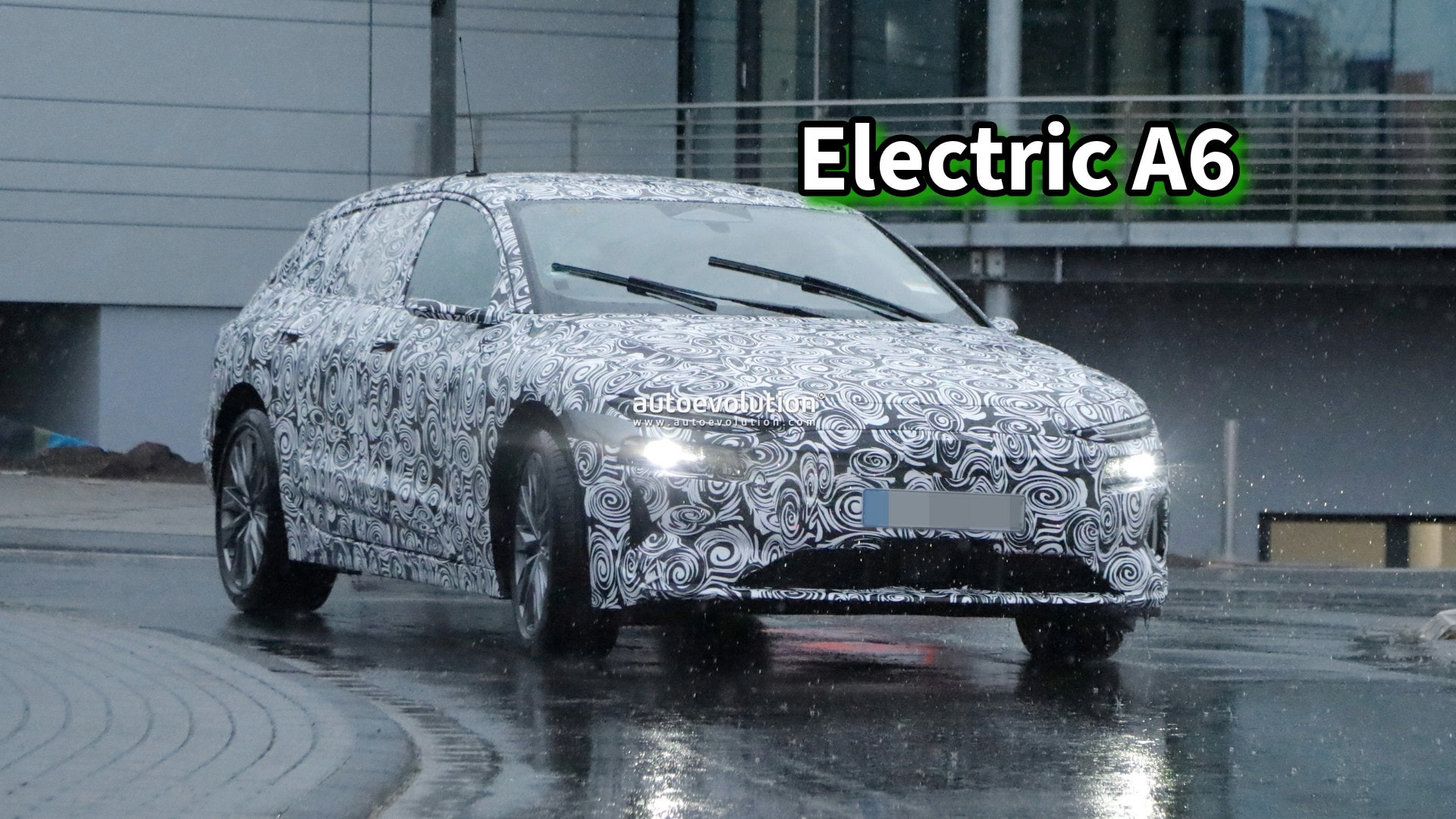 2025 Audi A6 Avant E-Tron electric wagon spied