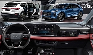 2025 Audi Q5 Reveals Everything Inside and Out, Including Ritzy Colors, Only in CGI