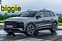 2025 Audi Q9 Full-Size SUV Rendering Accurately Depicts Understated Three-Row BMW X7 Rival
