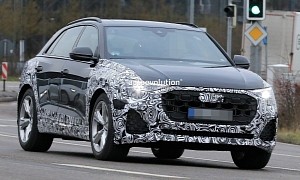 2025 Audi SQ8 Spied in a Premiere, Looks Very Tamed for a V8-Powered SAC