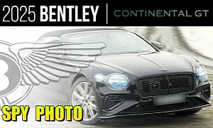 2025 Bentley Continental GT Spied With Revised Bumpers, Electric Assistance