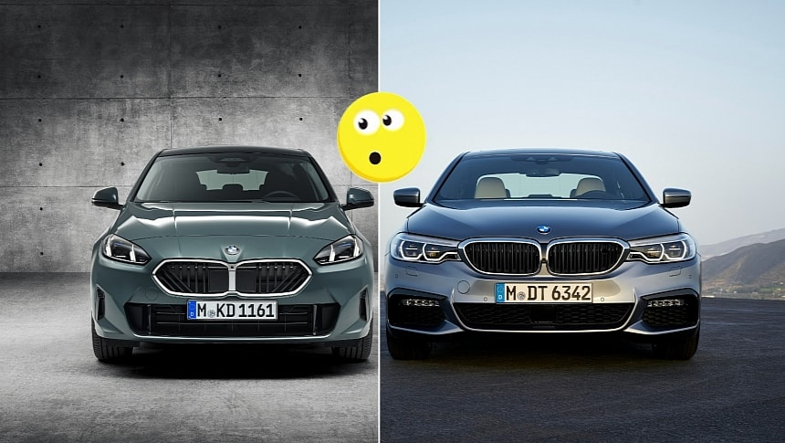2025 BMW 1 Series vs. 2017 BMW 5 Series