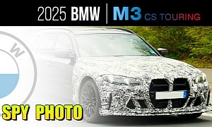 2025 BMW M3 CS Touring Looks Ready for Production in New Spy Shots