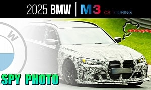 2025 BMW M3 CS Touring's Yellow Eyes Don't Tell Lies