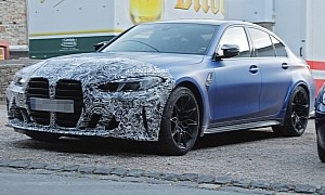 2025 BMW M3 Facelift Shows Revised Headlights, Competition Reportedly Makes 518 HP